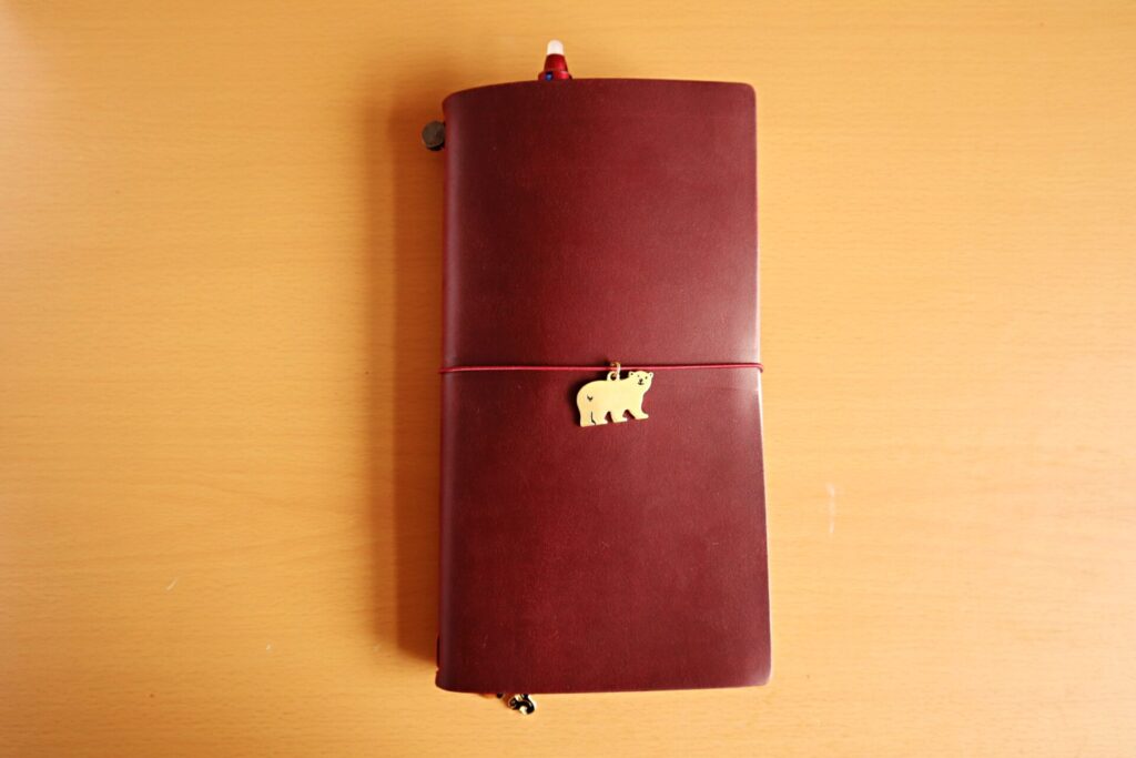 トラベラーズノート『 LOVE AND TRIP 』カスタマイズ